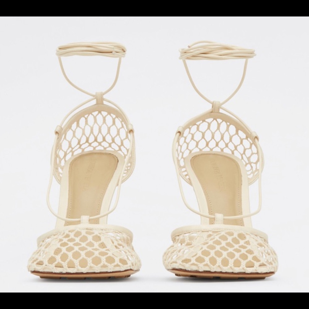 Bottega Veneta stretch toile sandal